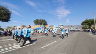 2024 Azusa Golden Days Parade  AHS Band amp Color Guard 2024 [upl. by Ecnatsnok]