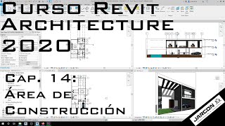 Curso Revit 2020  Capitulo 14 Area de construccion [upl. by Moffat454]