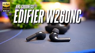 Edifier W260NC Review This Mid Range ANC Earbuds is the Bomb [upl. by Embry]