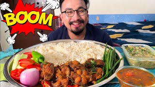 FISH CURRY ERONBA MUKBANG  FISH CURRY EATING CHALLENGE  FISH CURRY EATING SHOW  RECIPE [upl. by Eleanor]