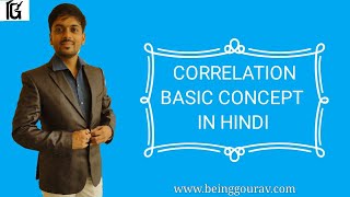 Correlation Basic Concepts in Easy Way in Hindi [upl. by Moffat778]