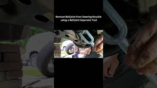 Control Arm and Ball Joint Replacement DIY shorts [upl. by Sayce]