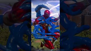 Marvels SpiderMan 2 Iron Spider Suit Smooth Gameplay PS5 [upl. by Adirahs185]