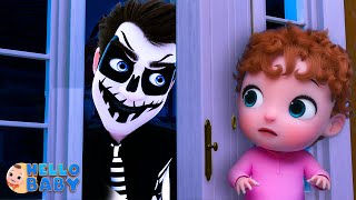 Halloween Monster Is Coming  Halloween Songs  Hello Baby Nursery Rhymes amp Kids Songs [upl. by Kostman]