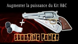 Augmenter la puissance du Kit HampC sur son revolver Poudre noire Pietta New model army Sheriff Inox [upl. by Ynaffyt632]