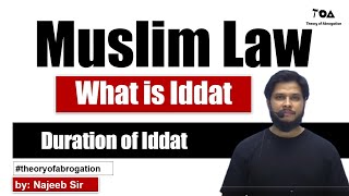 Iddat under Muslim Law  Duration of Iddat [upl. by Artimed]