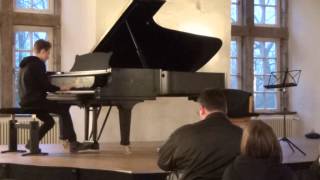 Jugend musiziert 3 Marty spielt quotPolichinellequot op34 von Rachmaninoff [upl. by Ahselat904]