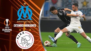 Marseille vs Ajax Extended Highlights  UEL Group Stage MD 5  CBS Sports Golazo  Europe [upl. by Morrell848]