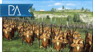 GREAT AMBUSH IN MIRKWOOD SIEGE BATTLE  Lord of the Rings  Third Age Total War Reforged [upl. by Des]