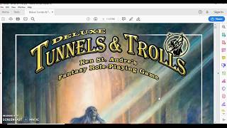 Tunnels and Trolls Overview and Adapting to Solo Play [upl. by Ayamahs]