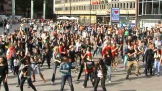 Flashmob Köln 290809 Thriller Michael Jackson [upl. by Ecneralc]