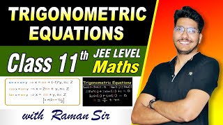 Class 7 Trigonometry Equation Class 11 By Raman Sir [upl. by Delila]