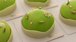 How to make Pistachio Mousse Cake  피스타치오 무스 케이크 만드는 법 [upl. by Gardy]