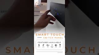 Smart Touch Switch Panel  Safetrons Security Systems [upl. by Hyacinthia]