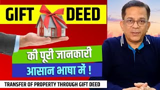 Gift Deed For Property Transfer Stamp Duty amp Other Details [upl. by Gilletta988]