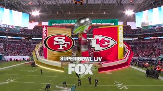 Super Bowl LIV on FOX IntroTheme [upl. by Mahau365]