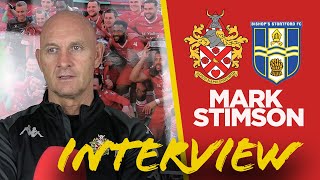 Post Match Interview  Hornchurch v Bishops Stortford  Mark Stimson [upl. by Illona]