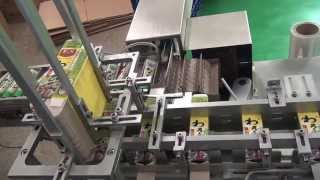 Automatic box packing and sealing video [upl. by Breeze]