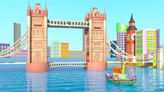 London Bridge  3D Rhyme  Nursery Rhyme [upl. by Ottie198]