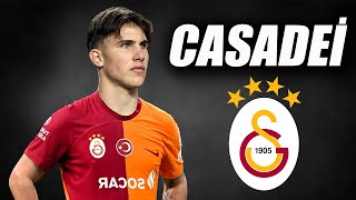 Cesare Casadei 🔴🟡 Welcome to Galatasaray ● Skills  2024  Amazing Skills  Assists amp Goals  HD [upl. by Ellynn920]