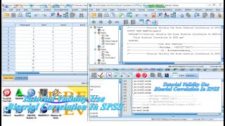 Tutorial Validity Use Point Biserial Correlation In SPSS [upl. by Arnoldo]