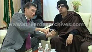 Partie dechecs avec Mouammar Kadhafi [upl. by Richarda]