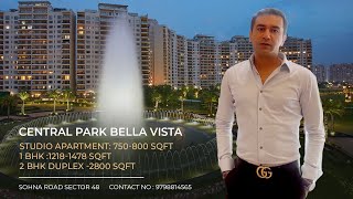 Central park Bella Vista  Green Residency in Gurgaon  1 BHK  2BHK  Sohna road sector 48 [upl. by Lasyrc]