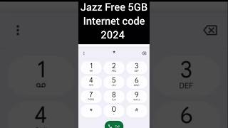 Jazz Free 5GB Jazz Free internet Code 2024 jazzfreecode [upl. by Meuse]