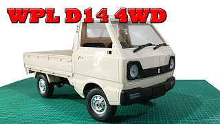 WPL D14 Suzuki Carry Licensed D12 Upgraded 4WD Diff Lock [upl. by Esenaj]