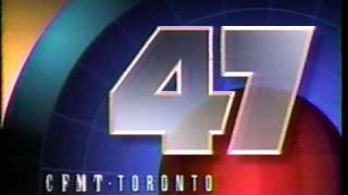 CFMT Channel 47 Cable 4 IDs 1990s [upl. by Duff]