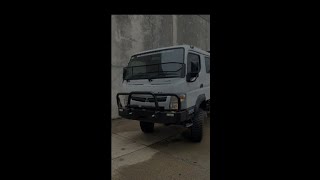 Fuso Canter 4x4 AusTerrain Tray Expedition Truck [upl. by Birecree]