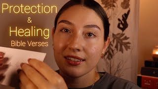 ✶ Christian ASMR ✶ Bible Verses for Healing amp Protection  A Prayer 🙏 [upl. by Marchak989]