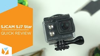 SJCAM SJ7 Star Review [upl. by Enaillil]