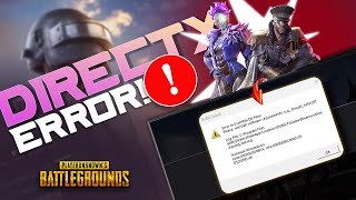 How to Fix DirectX OneTime Error in PUBG Battlegrounds on PC [upl. by Ashbaugh]