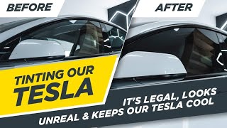 Tinting Our Tesla Model 3 Things You Need To Know Before Tinting Your Tesla [upl. by Grata296]