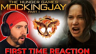 PEETA DESERVED BETTER   The Hunger Games Mockingjay  Part 1  First Time Reaction [upl. by Aicilif898]