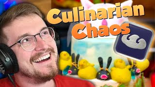 FFXIV Voice Actors Make A Cake  Pyro Reacts to Culinarian Chaos [upl. by Adnilemre]