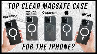 TOP Clear iPhone Magsafe Case  Which Ones the Best HandsOn Review [upl. by Claudianus]