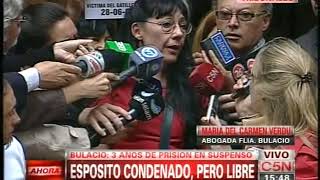 C5N  CASO BULACIO INDIGNACION POR LA CONDENA AL EX COMISARIO [upl. by Grissel973]