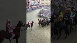 Palio di Siena Assunta  16 agosto 2023 Mossa [upl. by Chafee573]