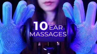 ASMR 10 Ear Massages for Sleep No Talking [upl. by Siobhan]