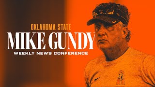 Mike Gundy News Conference 102124 [upl. by Weinrich]