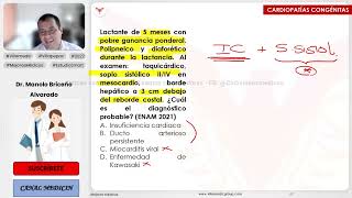 PREGUNTAS ENAM DE CARDIOPATÍAS CONGÉNITAS  CARDIOLOGÍA  VILLAMEDIC [upl. by Uhn]