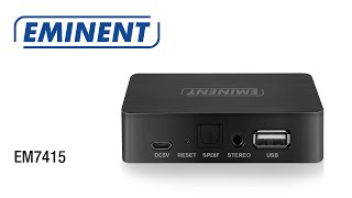 Eminent EM7415 WiFi Music Streamer EN [upl. by Ellimak]