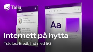 Internett på hytta med trådløst bredbånd [upl. by Verneuil255]