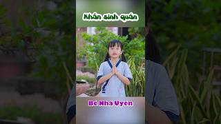 NHÂN SINH QUÁN  JIN TUẤN NAM  Bé Nhã Uyên  cover benhauyen nhansinhquan shorts xuhuong [upl. by Goat]