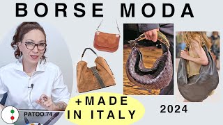 BORSE MODA TENDENZA INVERNO e Borse Pelle Made in Italy 2024 25 Patoo74 Accessori donna fall fashion [upl. by Flower]