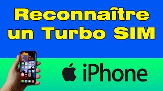 Comment reconnaître un iPhone Turbo SIM [upl. by Anetta]