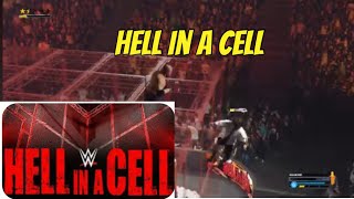 WWE 2K24 Kane Vs Mankind  Hell In A Cell [upl. by Rebme505]