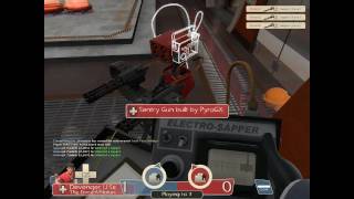 Team Fortress 2  How To Sap a Sentry [upl. by Pryor504]